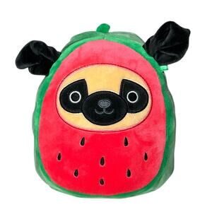 Squishmallows Prince the Watermelon Pug Dog 7.5 in. - 2021 Costume Squad #95-9